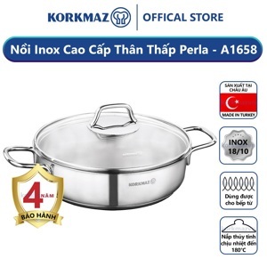 Nồi thép không gỉ Perla Korkmaz A1658 2,5L