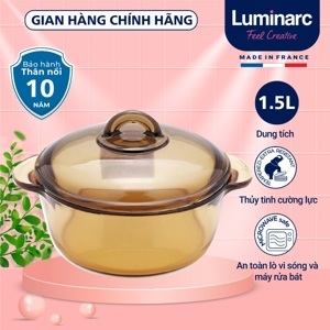 Nồi thủy tinh Luminarc Amberline C6313 - 1.5 lít