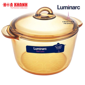 Nồi thủy tinh Luminarc Amberline Granite 3L