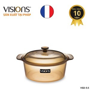 Nồi thủy tinh Visions VSD-3.5