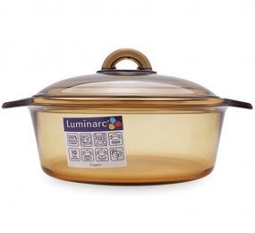 Nồi thủy tinh Vitro Blooming Amberline Luminarc H6890 2L