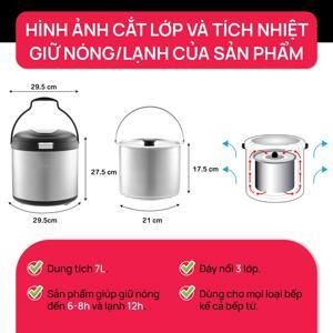 Nồi ủ La Gourmet 9556704207869 LGMCWCL207869 7L
