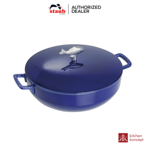 Nồi Zwilling Staub Cocotte Dark Blue Boulliabaisse 28cm