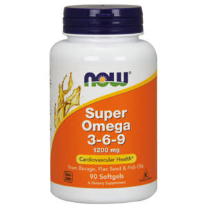 NOW FOOD Super Omega 3, 6, 9 - Viên uống duy trì và hỗ trợ sức khỏe tim mạch, 180 viên