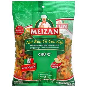 Nui chữ C cao cấp Meizan gói 200g