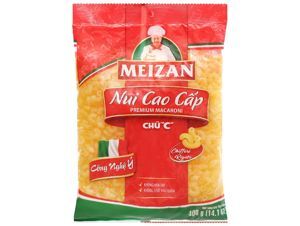 Nui chữ C cao cấp Meizan gói 400g