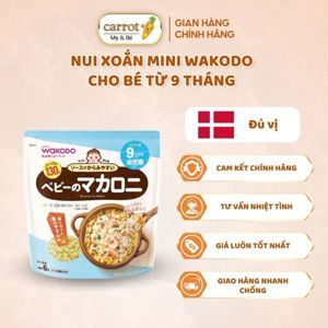 Nui xoắn Wakodo tách muối cho bé 9m+130g