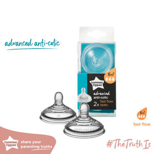Núm ty Tommee Tippee Fast Flow trên 6 tháng