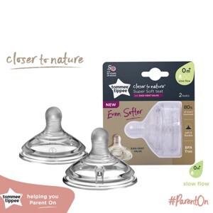 Núm ty Tommee Tippee Slow Flow 0-3 tháng