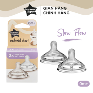 Núm ty Tommee Tippee Slow Flow 0-3 tháng