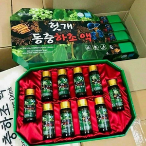 Nước bổ gan đông trùng Hovenia Cordyceps Drink Jeong Won