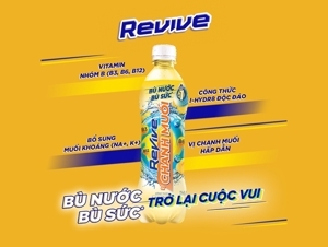 Nước bù khoáng Revive chanh muối 390ml