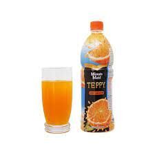 Nước cam có tép Teppy Minute Maid chai 327ml