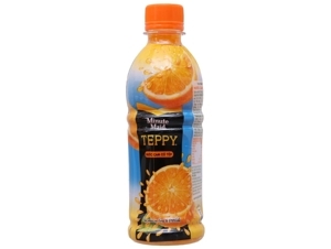 Nước cam có tép Teppy Minute Maid chai 327ml