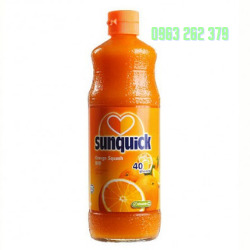 Nước Cam ép đậm đặc hiệu Sunquick – chai 840ml