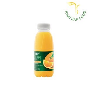 Nước cam ép tự nhiên 99,94% TH True Juice chai 350ml