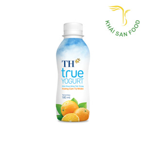 Nước cam ép tự nhiên 99,94% TH True Juice chai 350ml