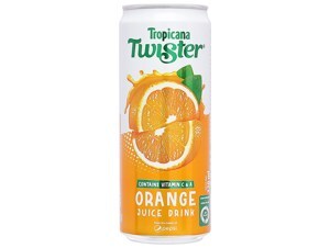 Nước cam ép Twister Tropicana 320ml