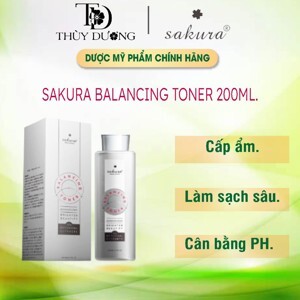 Nước cân bằng da Sakura Balancing Toner 200ml