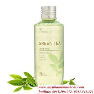 Nước cân bằng da trà xanh TheFaceShop Green Tea Waterfull Toner 150ml