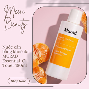 Nước cân bằng độ ẩm Murad Essential-C Toner 180ml