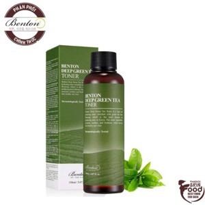 Nước cân bằng seantree Green Tea Deep Deep Deep Toner