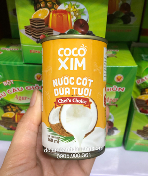 Nước cốt dừa tươi Chef's Choice Cocoxim 160ml