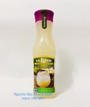 Nước cốt mãng cầu La Fresh - 650ml