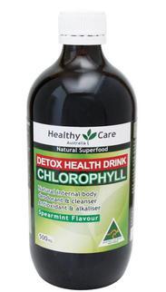 Nước diệp lục healthy care chlorophyll thanh lọc, giải độc cơ thể, lọ 500ml