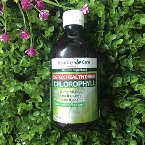 Nước diệp lục healthy care chlorophyll thanh lọc, giải độc cơ thể, lọ 500ml