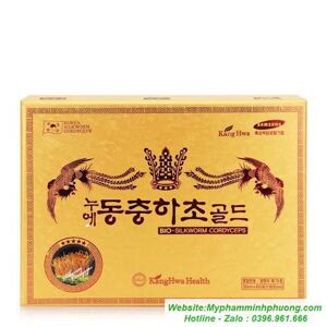 Nước đông trùng hạ thảo Kanghwa Bio-Silkworm Cordyceps 60 gói