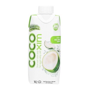 Nước dừa xiêm xanh Cocoxim 330ml