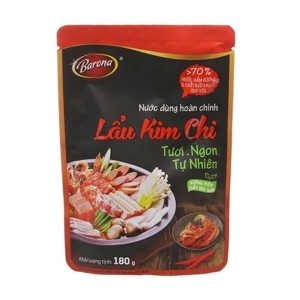 Nước dùng hoàn chỉnh - Lẩu Kim Chi Barona (180g)