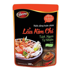 Nước dùng hoàn chỉnh - Lẩu Kim Chi Barona (180g)