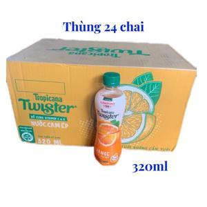 Nước ép cam Twister Tropicana thùng 24 chai x 455ml