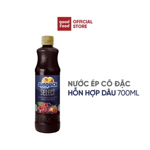 Nước ép cô đặc Sunquick hỗn hợp dâu 840 ml