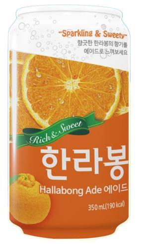 Nước ép có ga hương Quýt Hallabong Ade 350ml