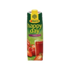 Nước ép dâu tây hiệu Rauch - Happy Day 1L