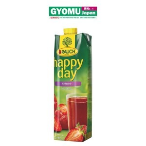 Nước ép dâu tây hiệu Rauch - Happy Day 1L