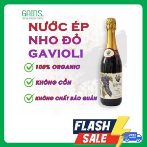 Nước ép hoa quả Gavioli có ga 750ml