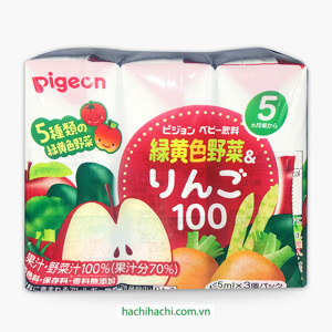 Nước ép hoa quả Pigeon - 125 ml x 3