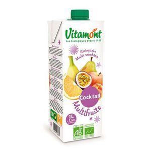 Nước ép hỗn hợp trái cây hữu cơ Vitamont 1L