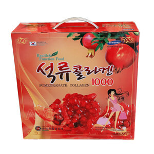 Nước ép lựu collagen Kanghwa Hàn Quốc hộp 30 gói