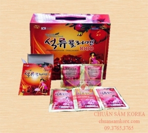 Nước ép lựu collagen Kanghwa Hàn Quốc hộp 30 gói