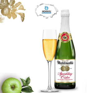 Nước ép Martinelli’s Gold Medal Apple Juice không gas – Chai 296ml, Thùng 24 chai