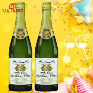 Nước ép Táo có ga Martinelli's 750ml