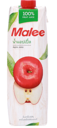 Nước ép táo Malee hộp 1L