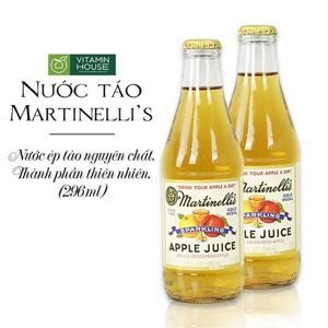 Nước ép táo có gas Martinelli's - Chai 296ml