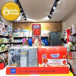 Nước ép trái cây Chabaa táo 230ml