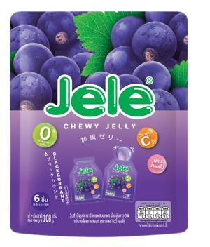 Nước ép trái cây thạch Jele Blackcurrant 150g